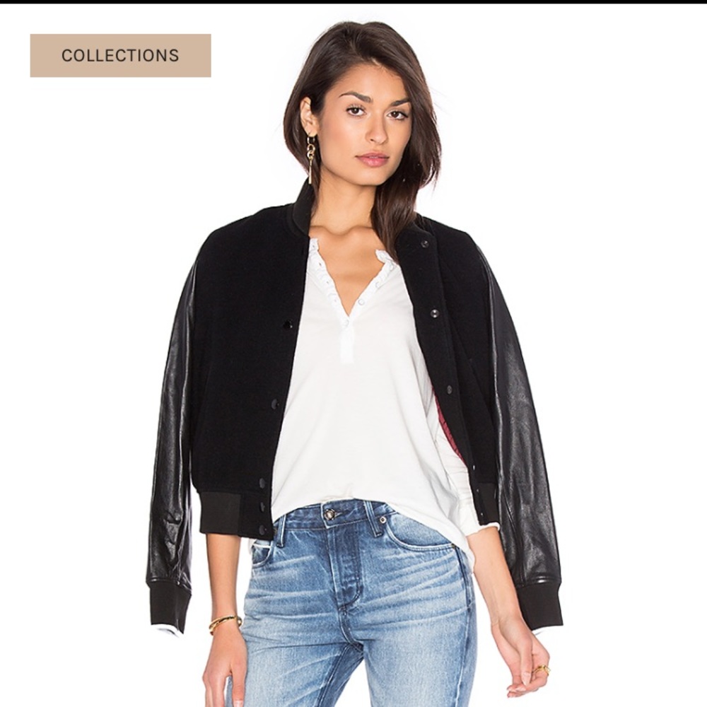 Rag & bone Camden jacket in dark blue